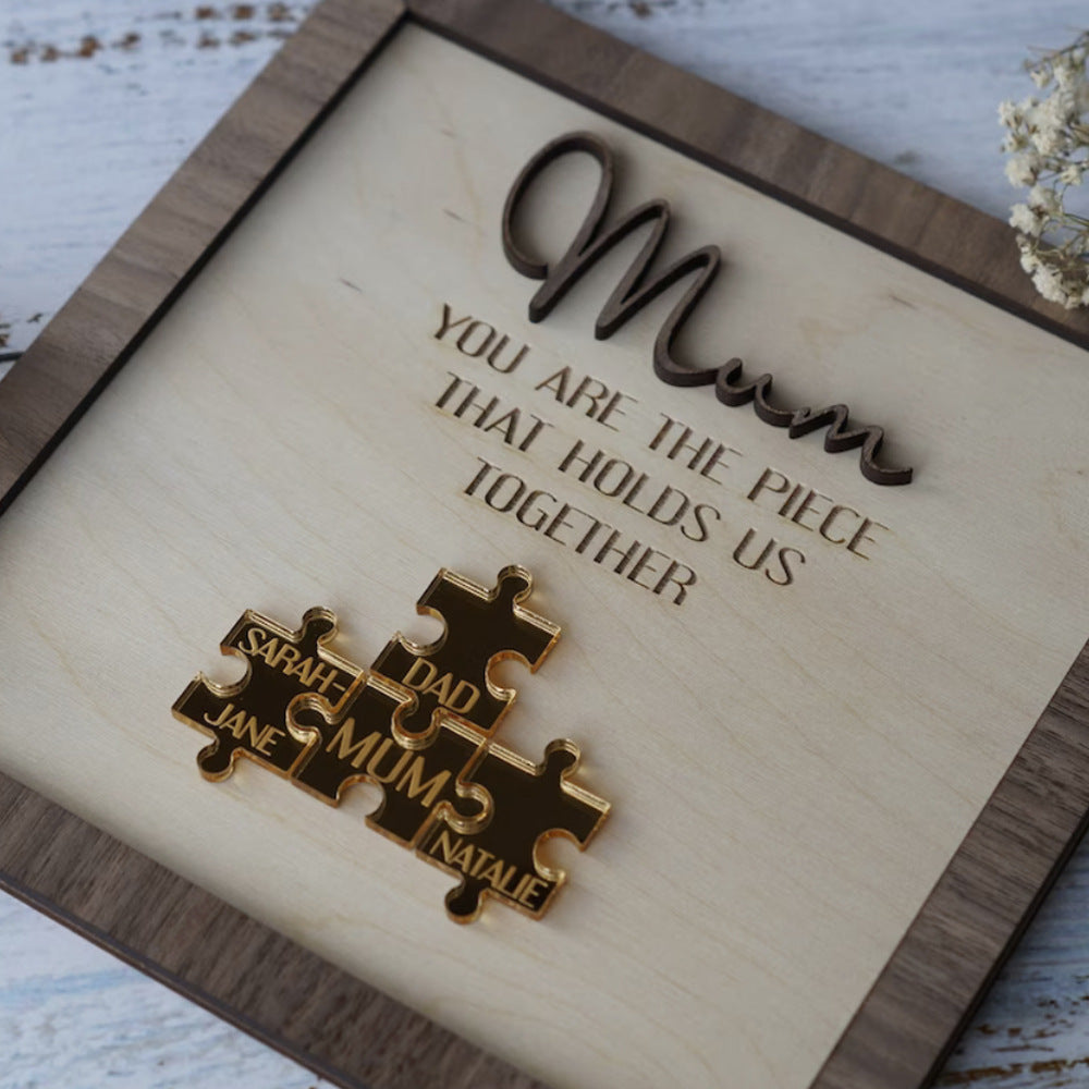 Wooden Puzzle Frame